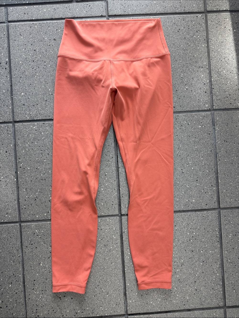lululemon athletica light Coral-Orange High Waist Leggings